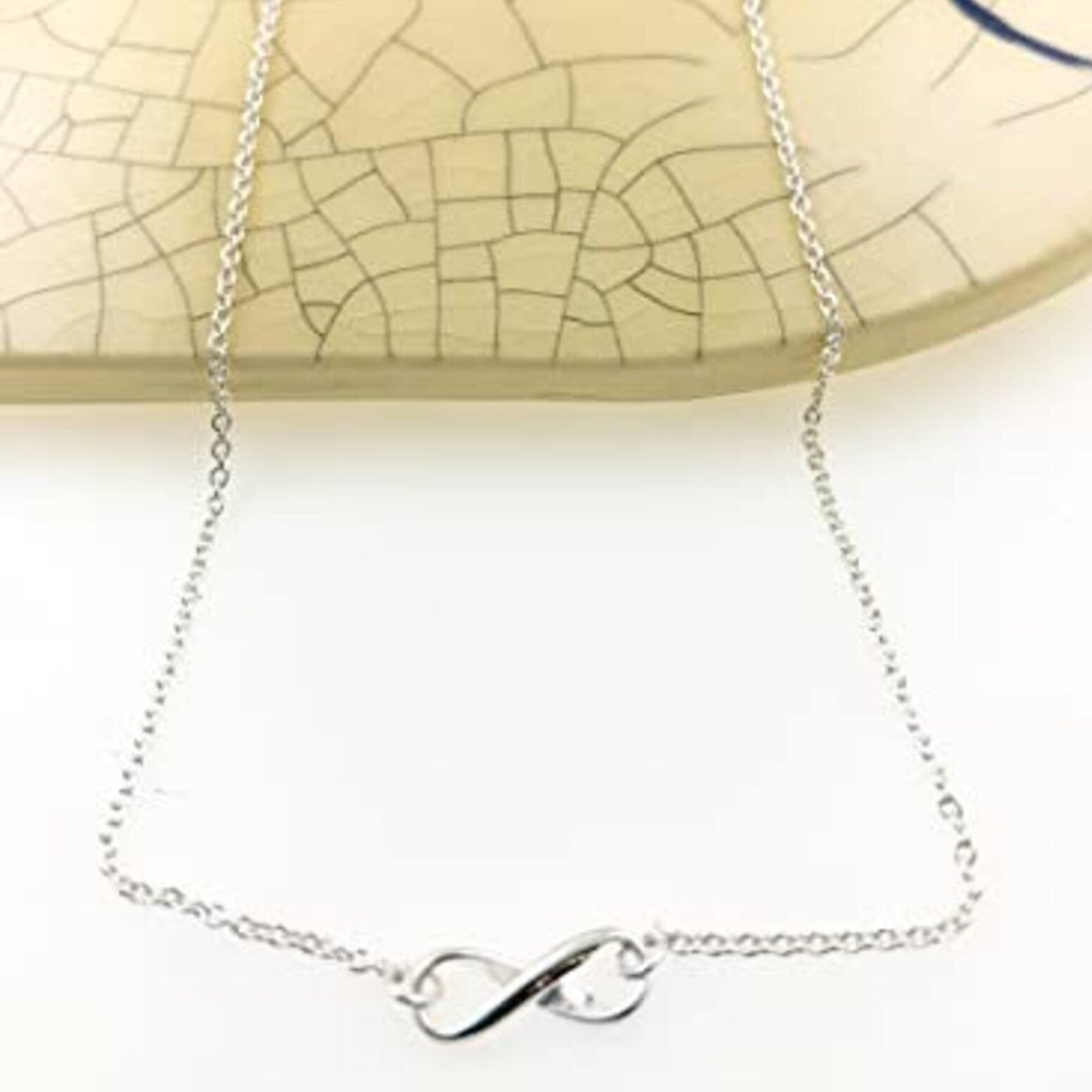 Sterling Silver Infinity Anklet