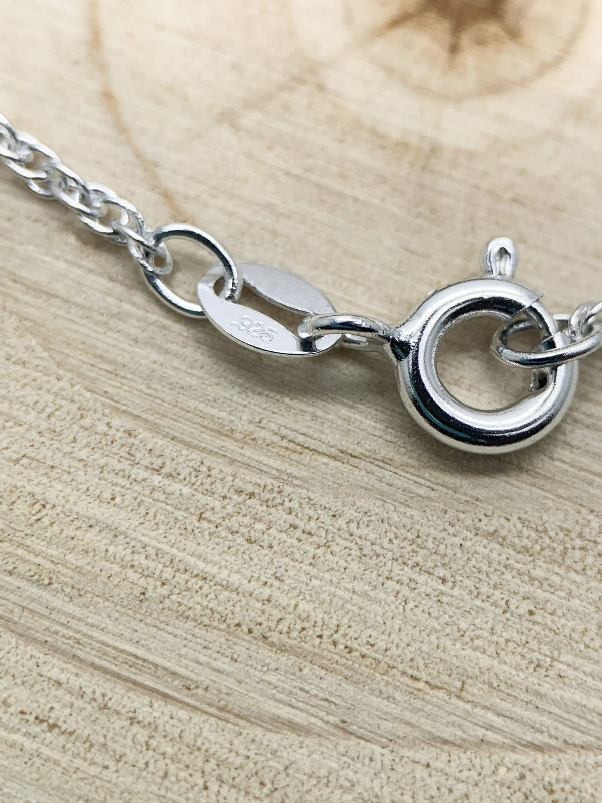 Rope/Prince of Wales/Singapore Chain Sterling Silver Anklet/Ankle Bracelet/Ankle Chain - 9