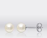 2MM Pearl Sterling Silver Stud Earrings/TINY Ear Studs - Small & Discreet