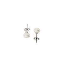 2MM Pearl Sterling Silver Stud Earrings/TINY Ear Studs - Small & Discreet
