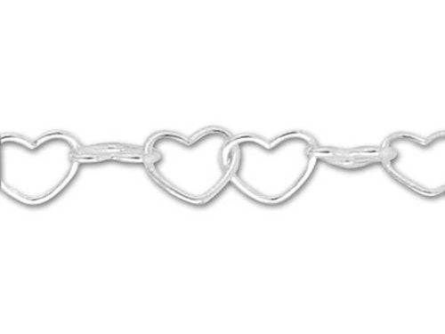 Heart Themed Sterling Silver Anklet/Ankle Bracelet/Ankle Chain - 925 Sterling Silver - Adj 