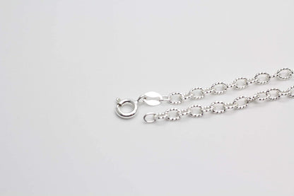 9.5" Inch / 10.5" Inch Thick Twisted Cable Chain Sterling Silver Anklet/Ankle Bracelet/Ankle Chain - 925 Sterling Silver - Adjustable - Nearly 5mm Wide - Anklets for Women
