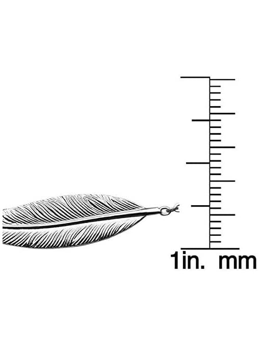 Feather Sterling Silver Anklet / Ankle Bracelet / Ankle Chain - 925 Sterling Silver - 9" to 10" Inch / 11" to 12" Inch - Anklets for Women