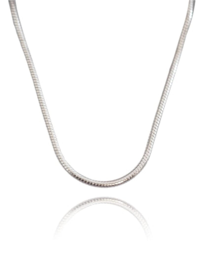 Snake Chain Link Sterling Silver Anklet/Ankle Bracelet/Ankle Chain - 925 Sterling Silver - 