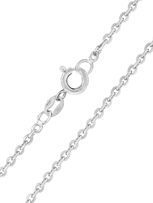 925 Sterling Silver 2/2.5/3.4/3.8 MM Wide Cable/Open Cable/Twisted Cable Chain Necklace fo ##2mm-cable