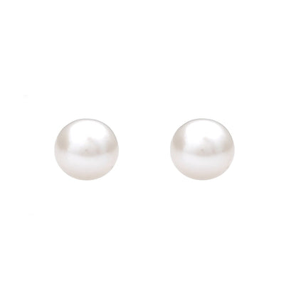 4MM Pearl Sterling Silver Stud Earrings/Ear Studs - Small & Discreet