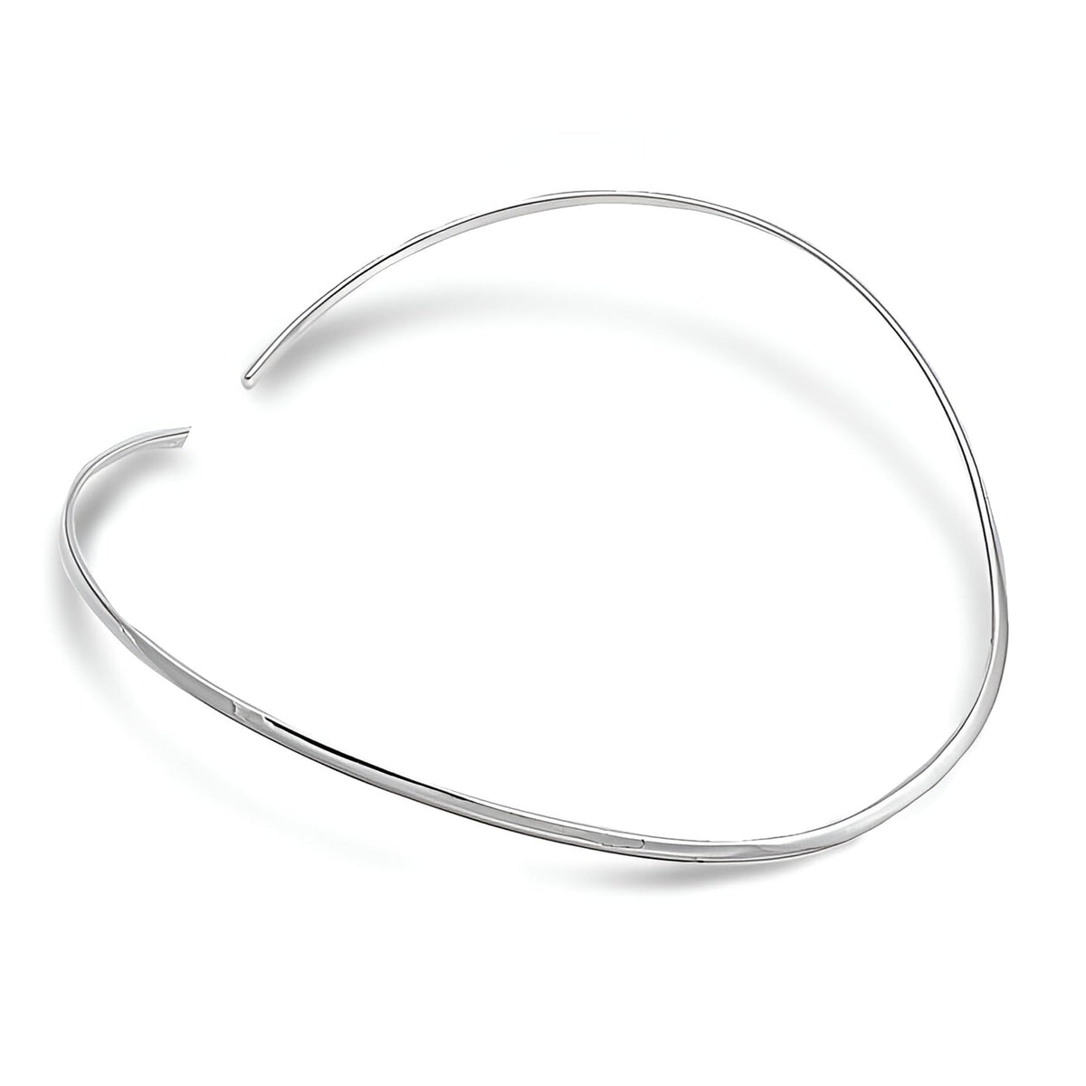 Solid Sterling Silver Choker Necklaces for Women / Girls - Choker Necklace Collar - Adjust 