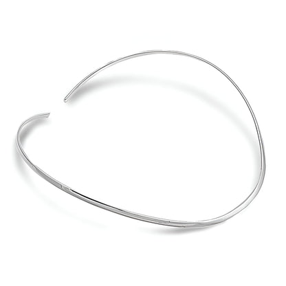 Solid Sterling Silver Choker Necklaces for Women / Girls - Choker Necklace Collar - Adjust 