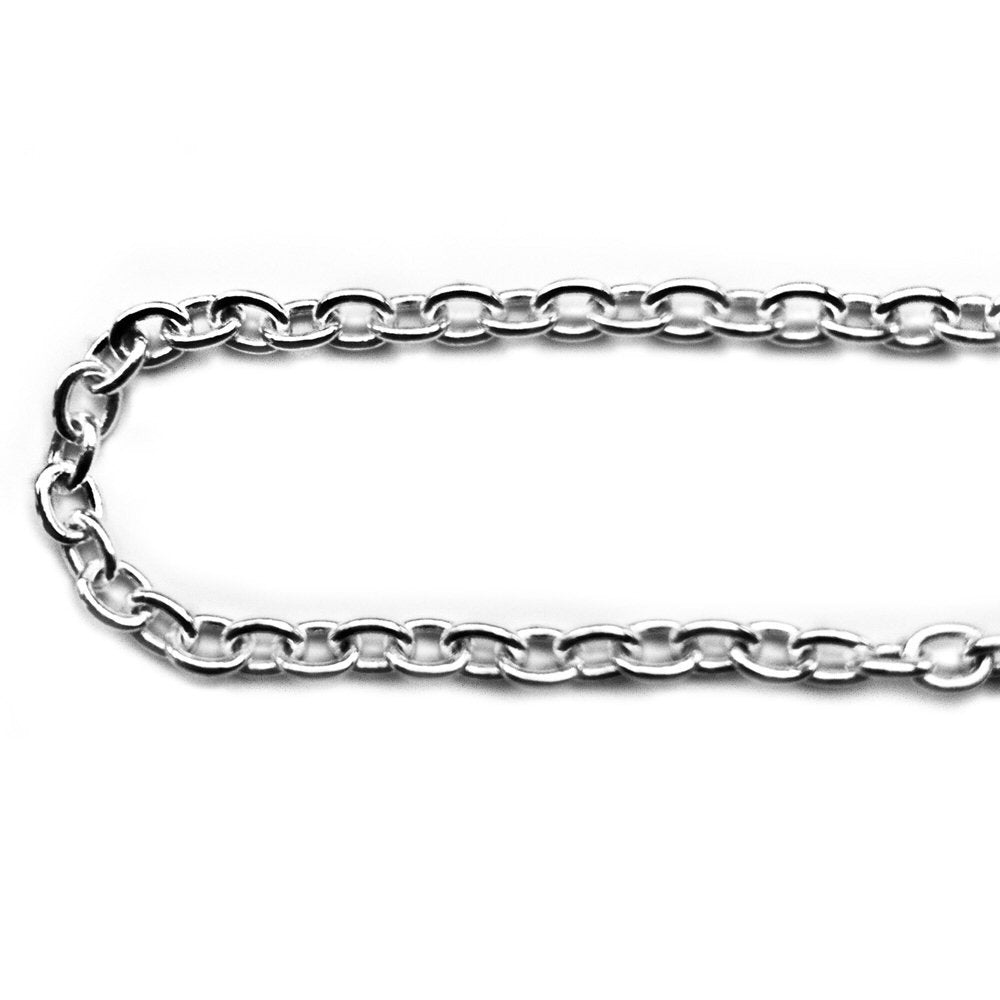 8" Inch Mens Sterling Silver Belcher Chain Bracelet - 8" Inch Thick Link Chain Bracelet - 8 Grams