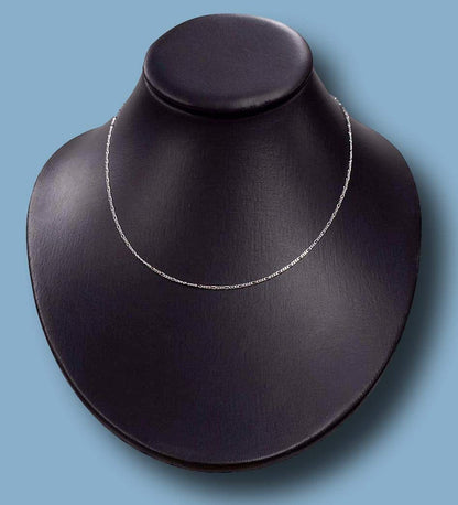 925 Sterling Silver 1.4/2.2/2.8/3.6 MM Figaro Chain Necklace for Women Men Unisex - 16" 18 