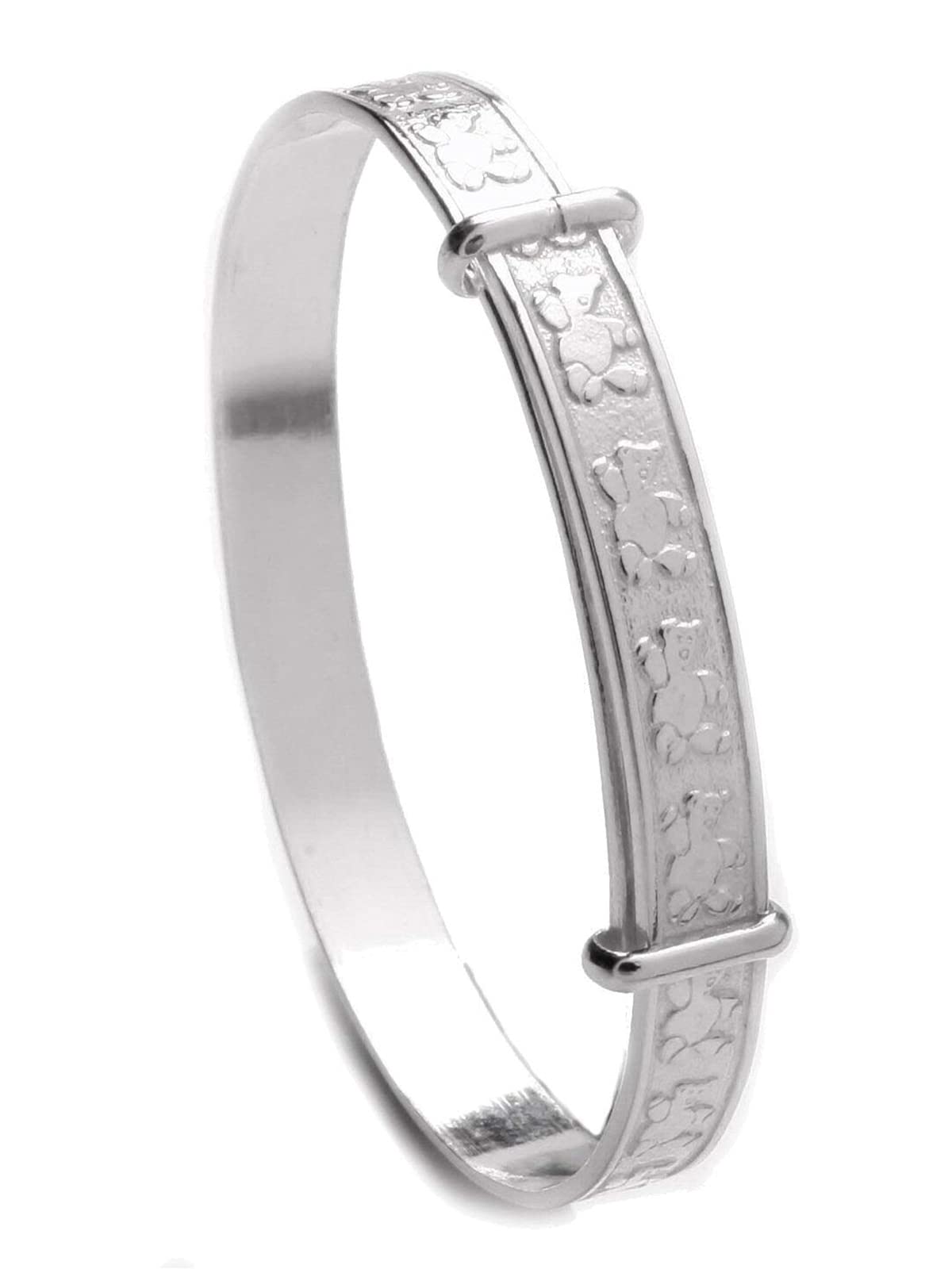 Teddy Bear Themed Expanding / Expandable / Adjustable Bangle Bracelet for Baby/Child/Child 