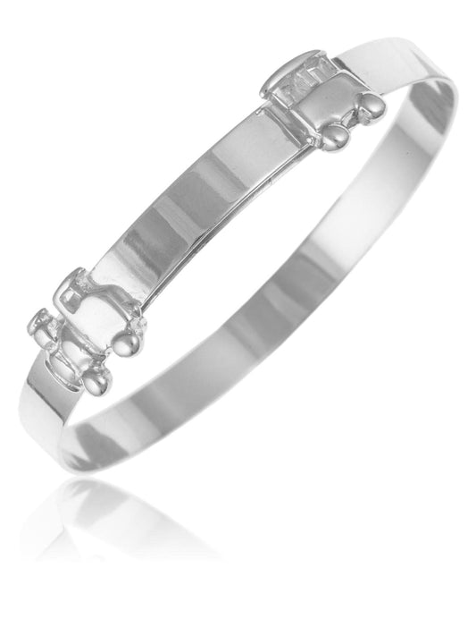 For Him / Her Expanding / Expandable / Adjustable Bangle Bracelet for Baby/Child/Children ##1-train-baby-boy-small