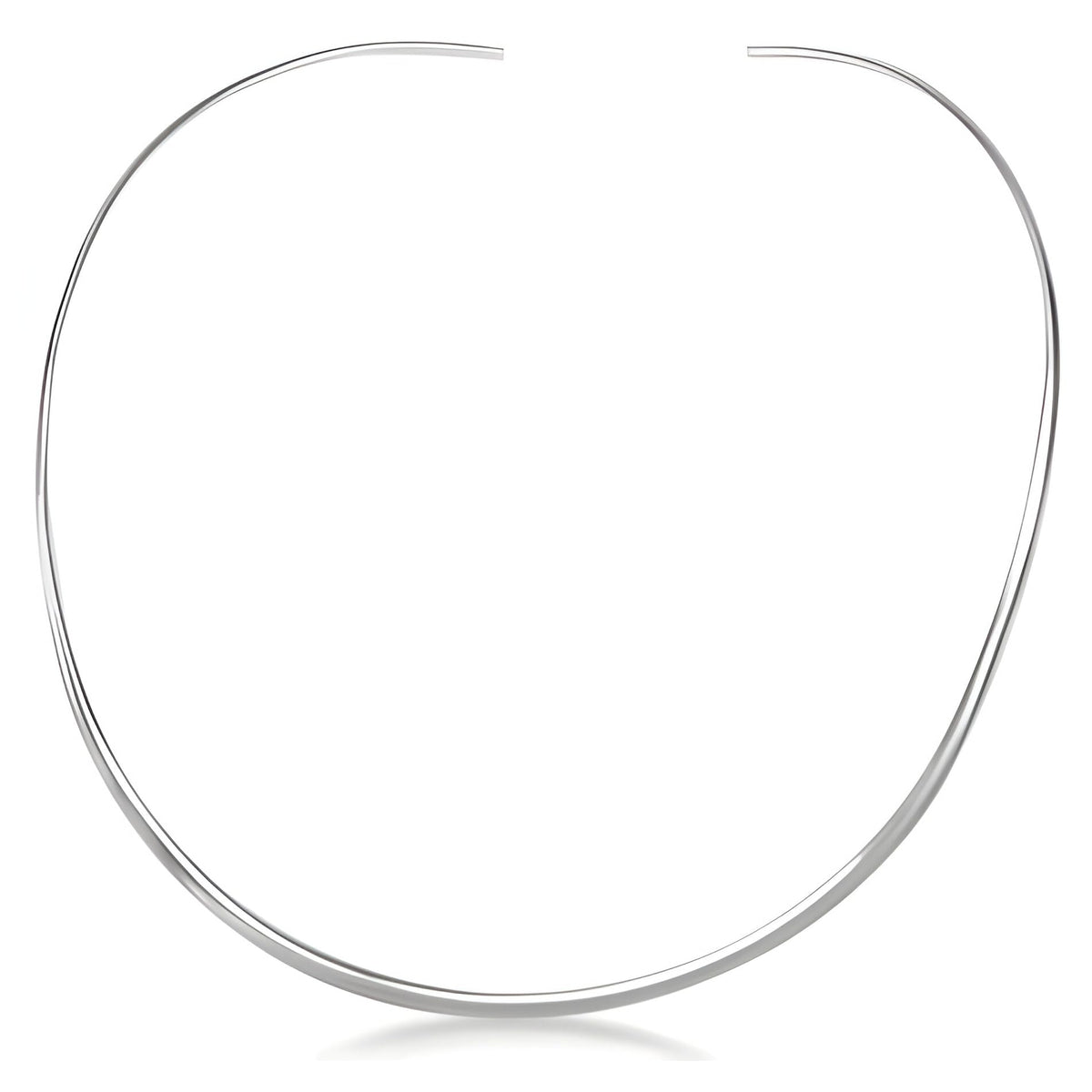 Solid Sterling Silver Choker Necklaces for Women / Girls - Choker Necklace Collar - Adjust 