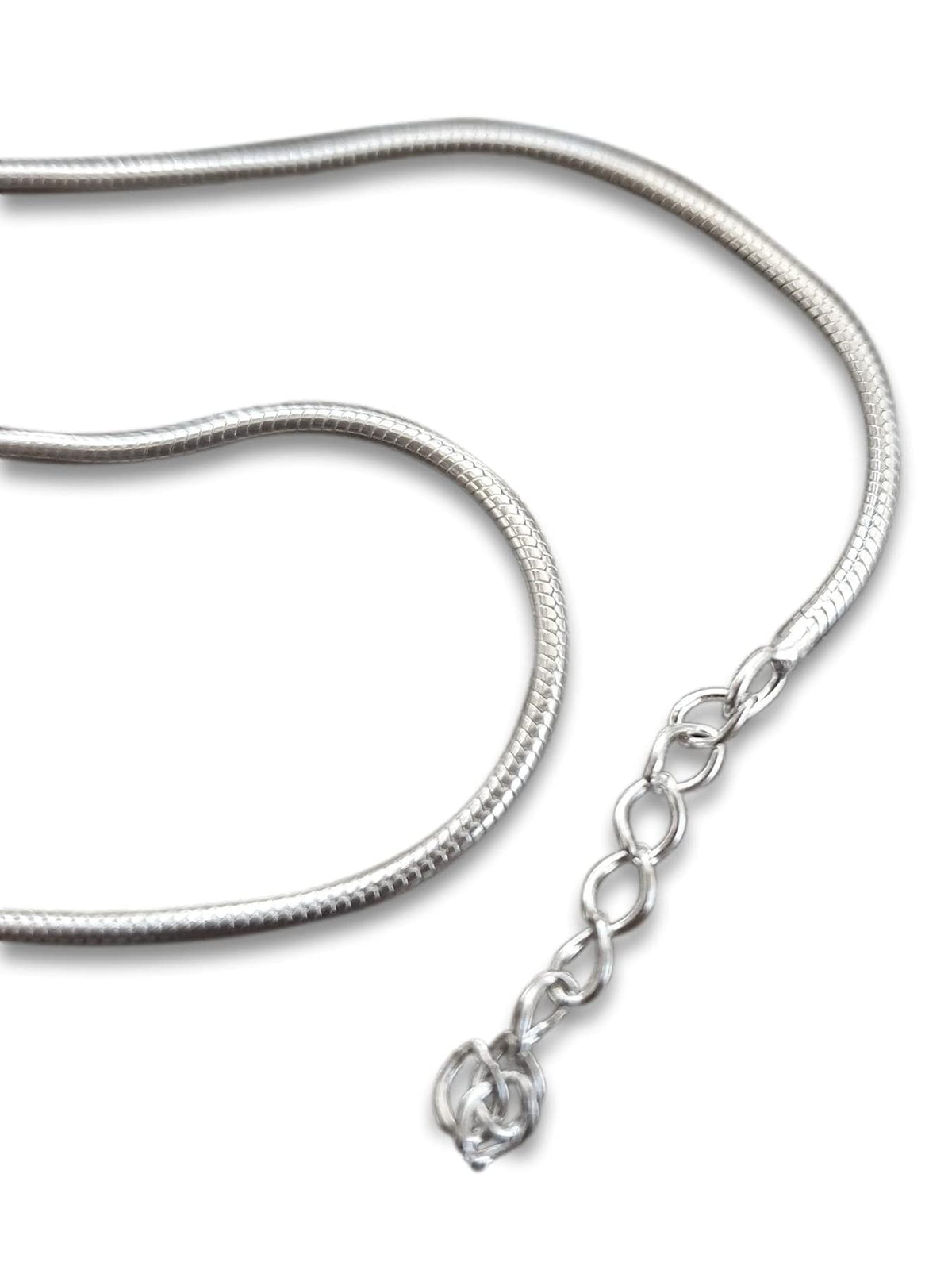 Snake Chain Link Sterling Silver Anklet/Ankle Bracelet/Ankle Chain - 925 Sterling Silver - 