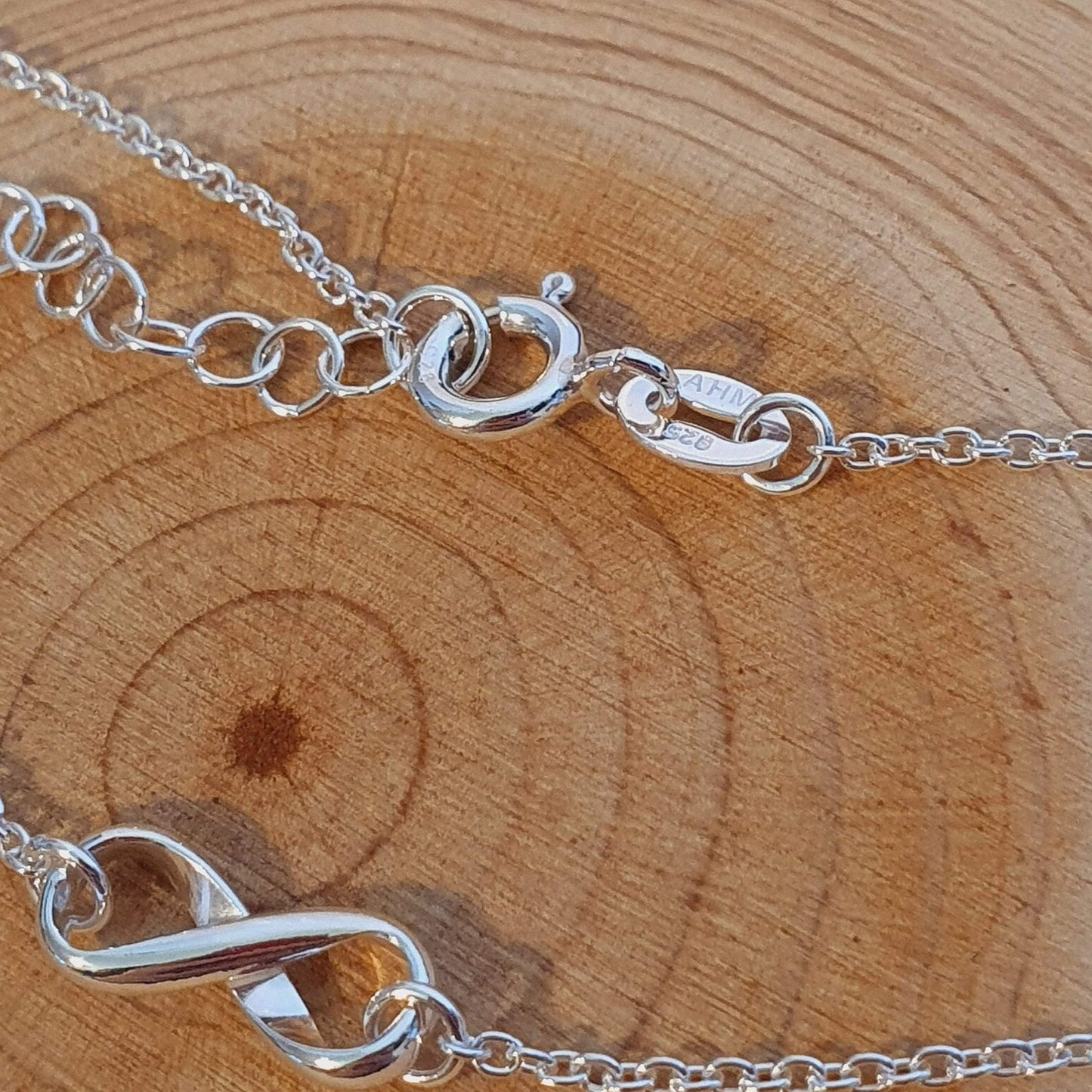 Sterling Silver Infinity Anklet