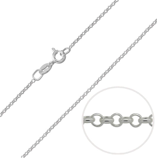 925 Sterling Silver 1.3/1.7/2.0/2.9/3.3 MM Belcher/Rolo Chain Necklace for Women Men Unise ##1-3mm&18-inches,1-3mm&22-inches,1-3mm&30-inches,1-3mm-round&16-inches,1-3mm-round&24-inches,1-3mm-round&28-inches,1-3mm-round&32-inches
