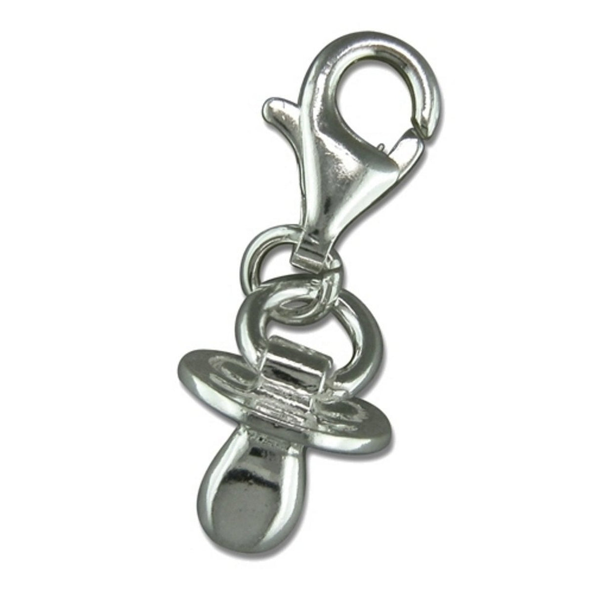 BABY Themed Clip On Charms Collection - Sterling Silver Clip On Charm Pendant with Lobster 