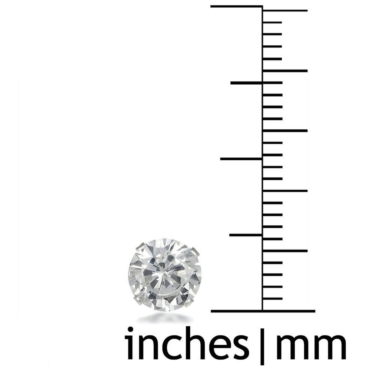 6MM Disco Ball Sterling Silver Dangly Drop Hook Earrings