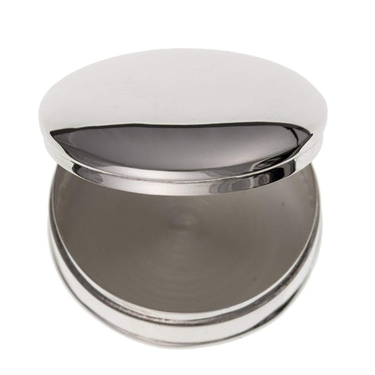 Silver Pill Box/Trinket Box for Women Men - 925 Sterling Silver