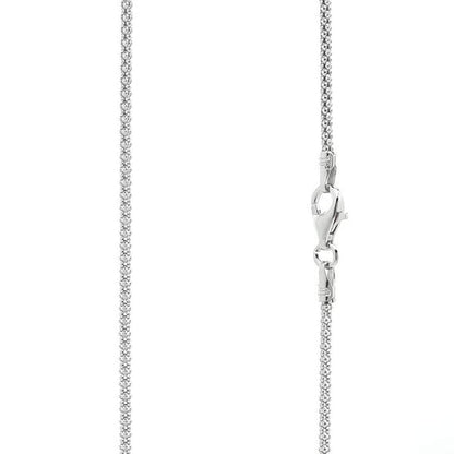 POPCORN Necklace Chain for Men Women Children - 925 Sterling Silver - Italian Made - Avail 