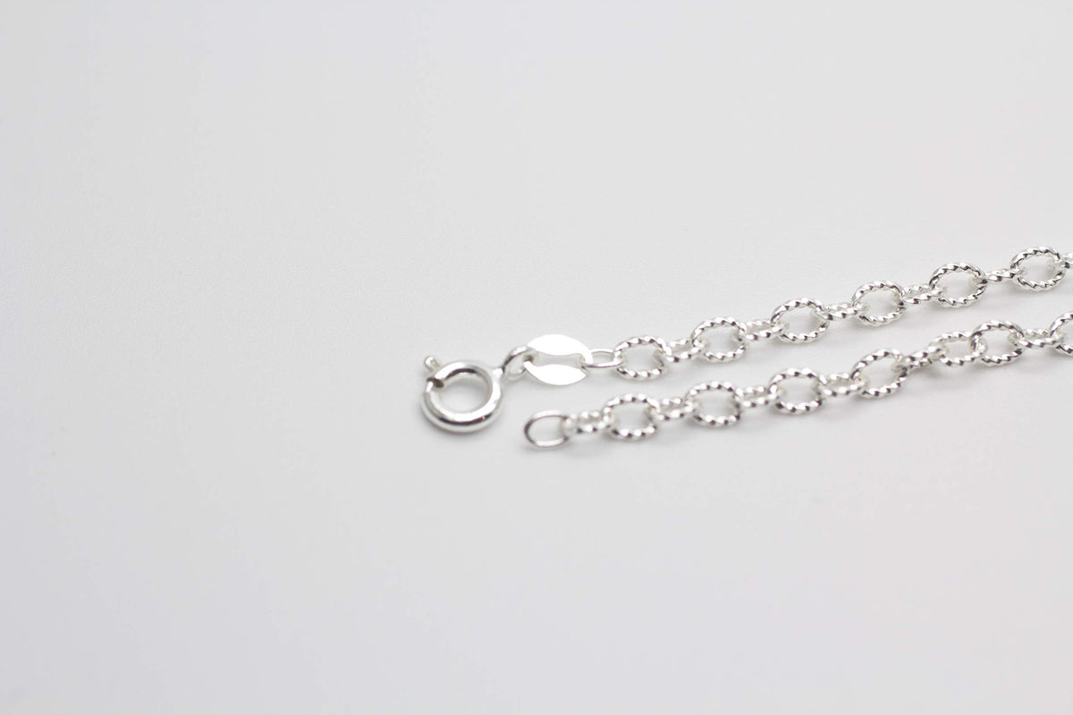 9.5" Inch / 10.5" Inch Thick Twisted Cable Chain Sterling Silver Anklet/Ankle Bracelet/Ank 