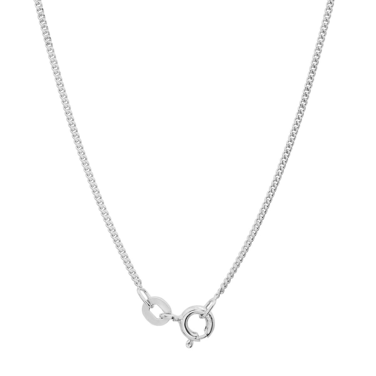 925 Sterling Silver 1.2/1.75/2.1/2.8 MM Curb Chain Necklace for Women Men Unisex - 16 18 2 