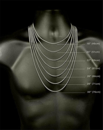 925 Sterling Silver 0.8 MM/1.2 MM Width Curb Chain Necklace for Women Men Unisex - 16" 18" 20" 22" Inch - Trace/Fine Silver Chain - Ideal for Smaller Pendants