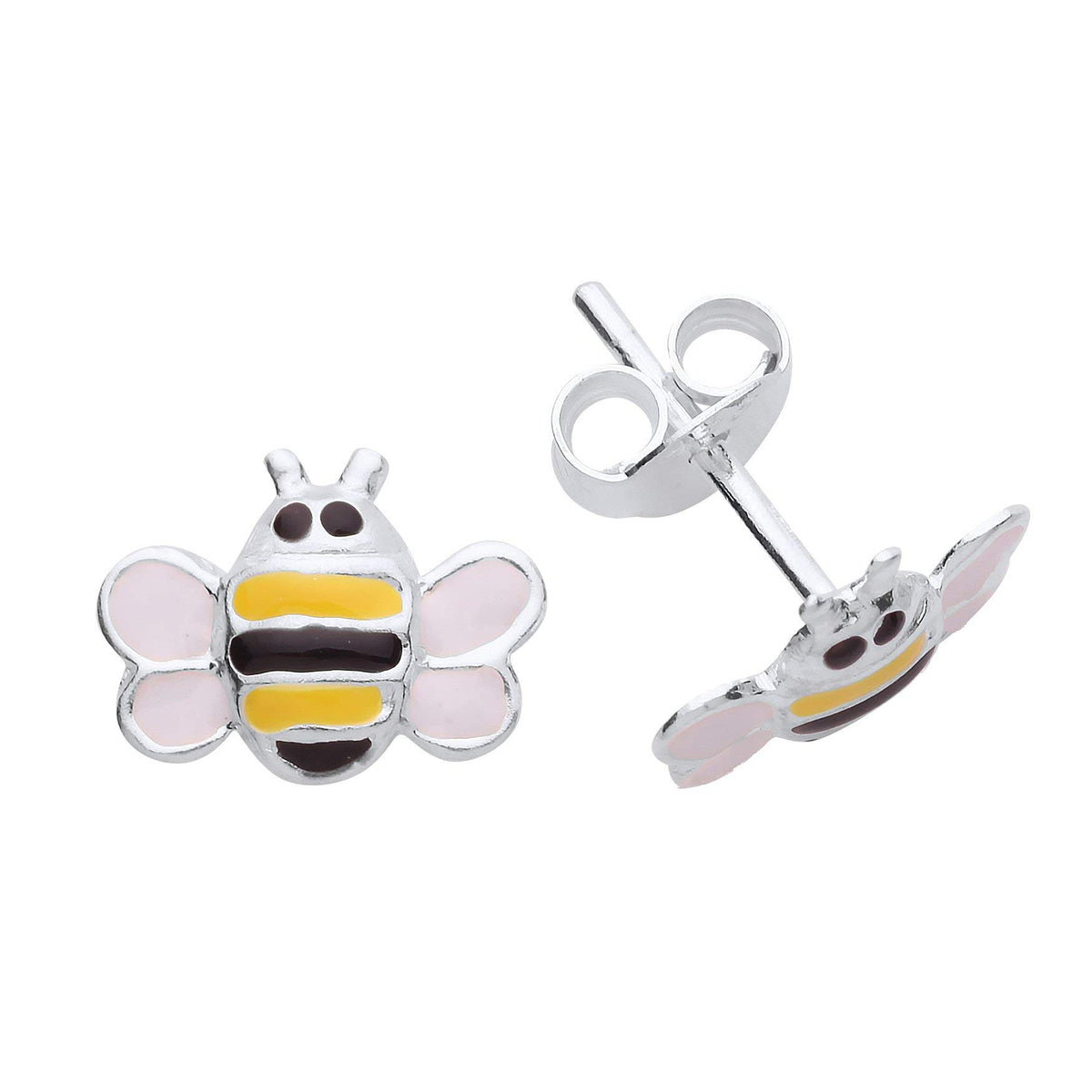 Cute Sterling Silver Stud Earrings/Pair of Ear Studs for Women Teenager Children Childs Gi 