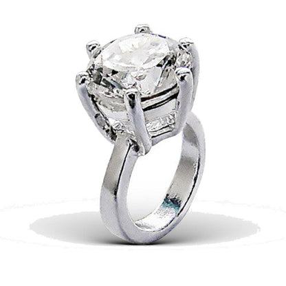 STUNNING ENGAGEMENT RING Sterling Silver Charm Bead for Women Ladies Girls - Slide-On Bead - To Fit European Charm Bracelets & Necklaces. OX5021