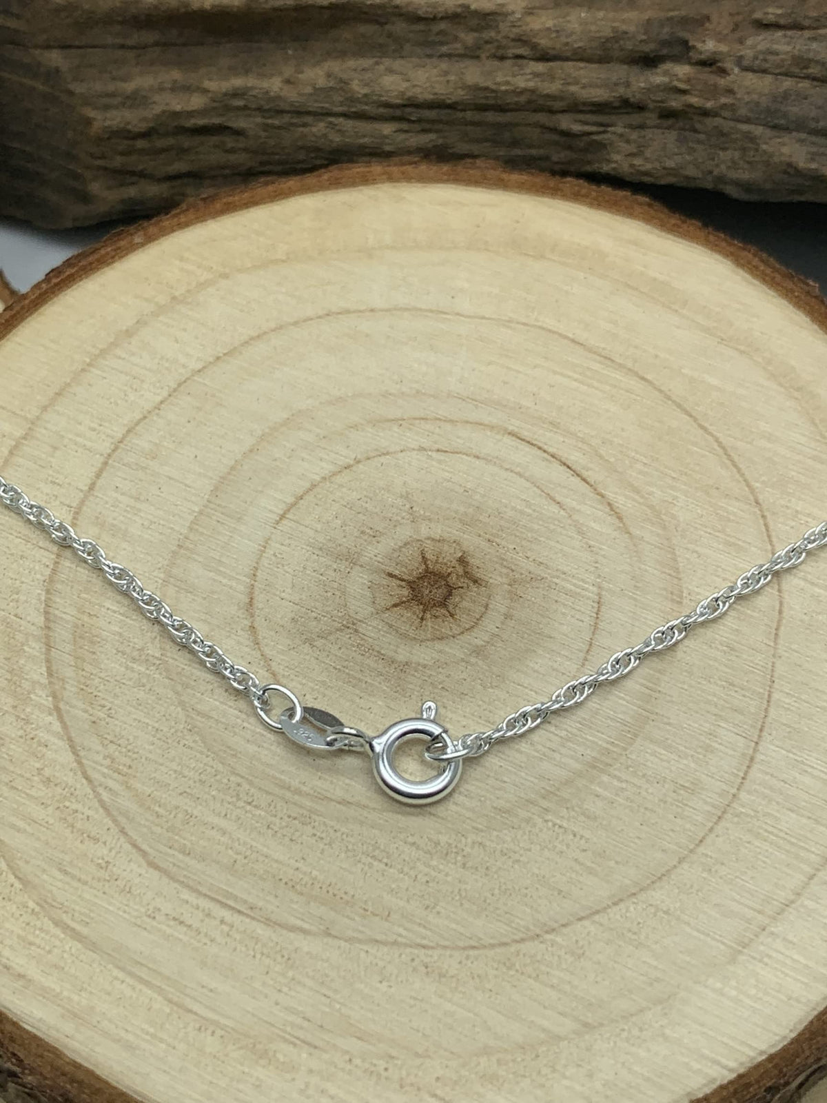 Rope/Prince of Wales/Singapore Chain Sterling Silver Anklet/Ankle Bracelet/Ankle Chain - 9 