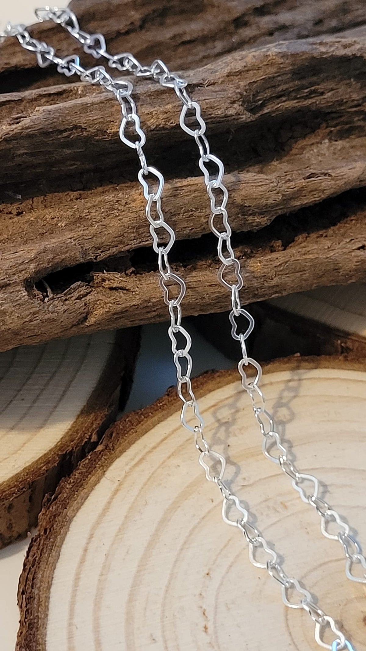 Heart Themed Sterling Silver Anklet/Ankle Bracelet/Ankle Chain - 925 Sterling Silver - Adj 