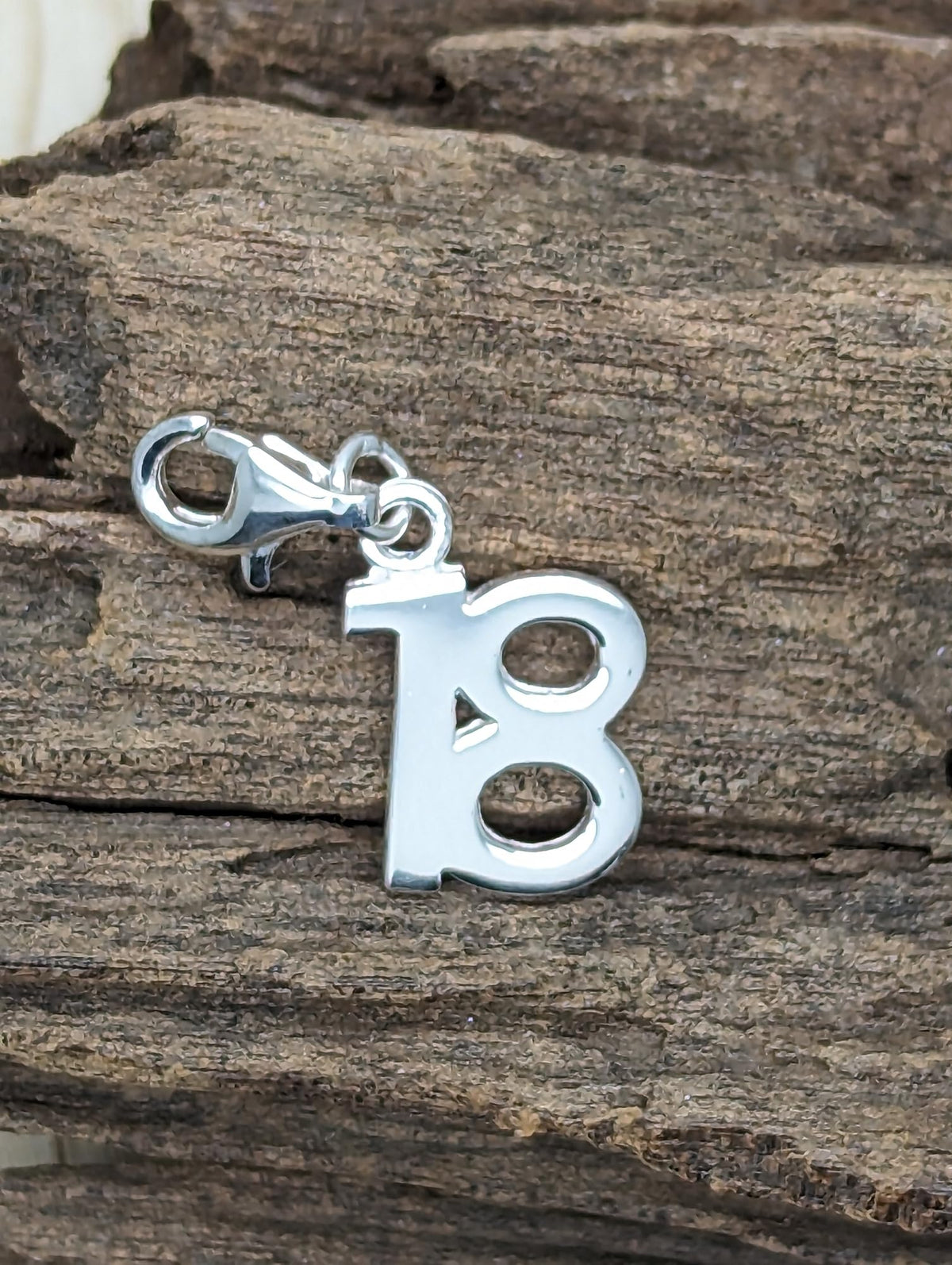 Plain Polished Clip On Charms Collection - Sterling Silver Clip On Charm Pendant with Lobs 