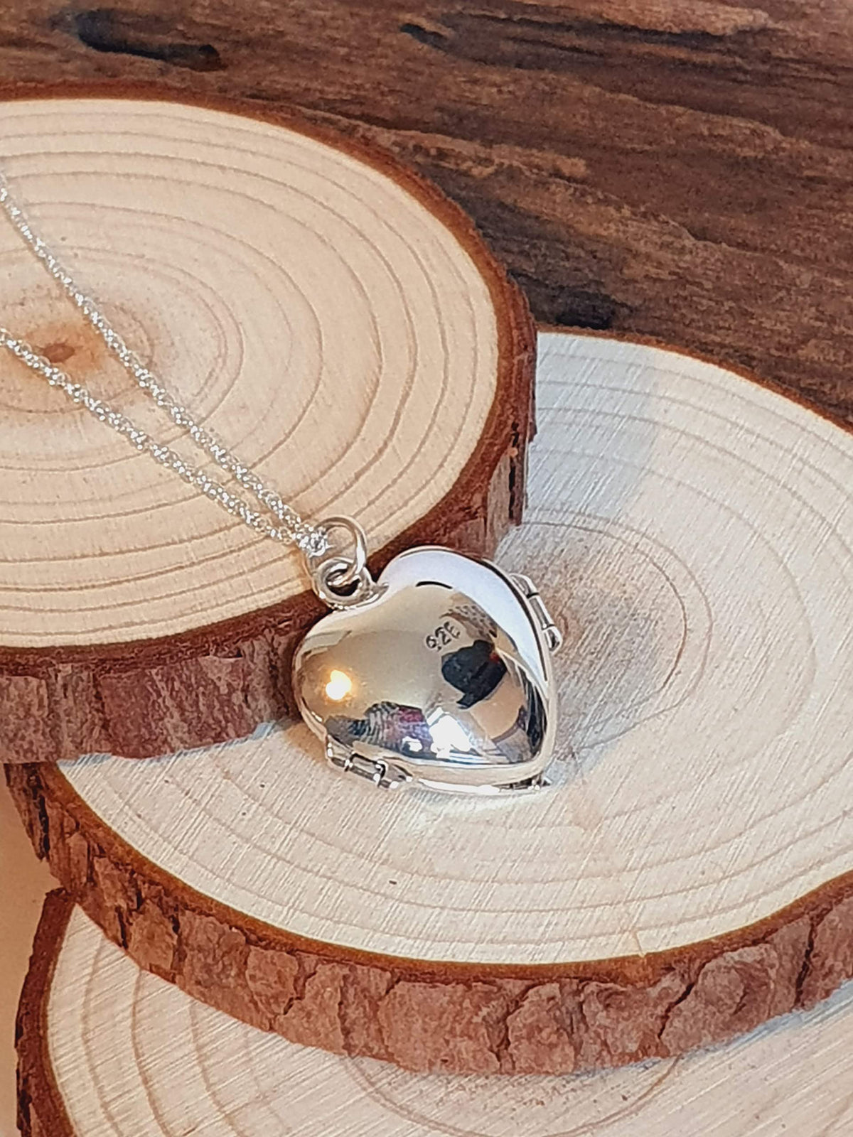 I Have Fallen In Love Many Times. Always With You Message Engraved Sterling Silver Wing Heart Locket Pendant
