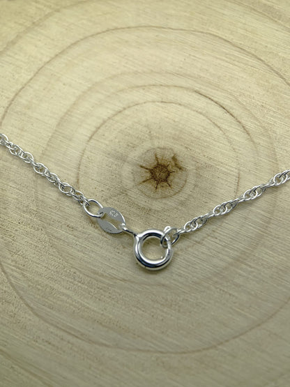 Twisted Prince of Wales Chain Sterling Silver Bracelet for Women/Teenager/Girls - 925 Sterling Silver - 7.5" Inch/19 cm - Ideal Everyday Thin Bracelet