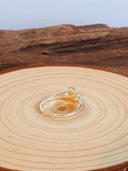 Celtic Irish Claddagh Hands & Heart Sterling Silver Toe Ring/Foot Ring for Women Teenager Girls - Adjustable - 925 Sterling Silver - Pretty Toe Ring